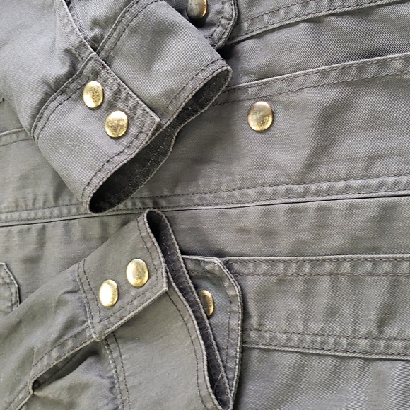 J. Crew Relaxed Boyfriend Field Jacket in Olive Size Small - Picture 13 of 13